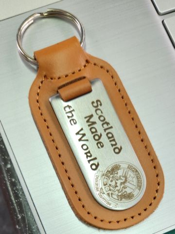 Scotland Made the World Tour Keyring
